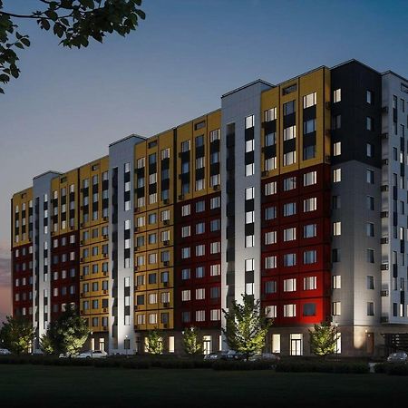 Уютная квартира-студия ЖК Lotus Terrace Apartment Алма Ата Екстериор снимка
